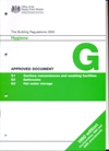 Building Regulations Part G3 